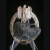 Panzer Assault Badge in Silver- Grade II # 3099