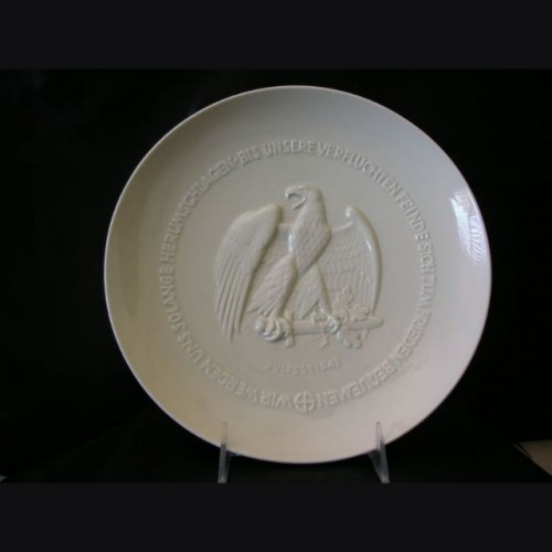 Allach Porcelain 1943 Presentation Juhlfest Plate 