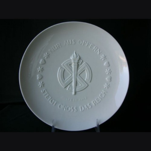 Allach Porcelain 1942 Presentation Juhlfest Plate