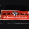 Bergischer Beobacher Porcelain Enamel Sign # 3212