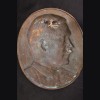 Early Adolf Hitler Bronze Propaganda Plaque ( H. Jackel )