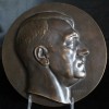 Adolf Hitler Bronze Plaque- ( H.J Pagels ) # 3284