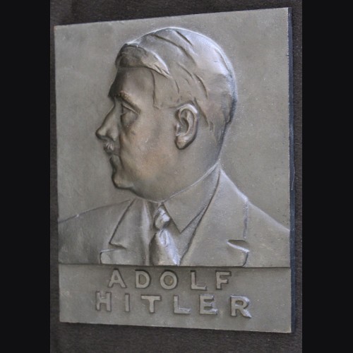 Adolf Hitler Iron Plaque