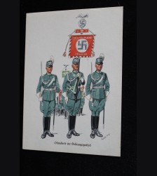 Deutsches Polizei Postcard Series of the Ordnungspolizei- Card 1  # 3306