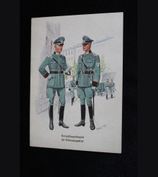 Deutsches Polizei Postcard Series Of The Ordnungspolizei- Card 13 # 3316