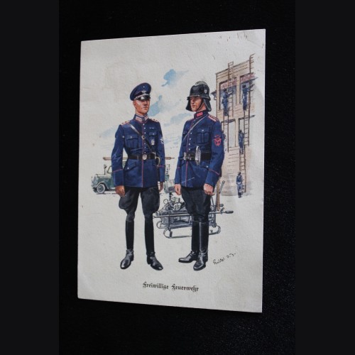 Deutsches Polizei Postcard Series Of The Ordnungspolizei- Card 15