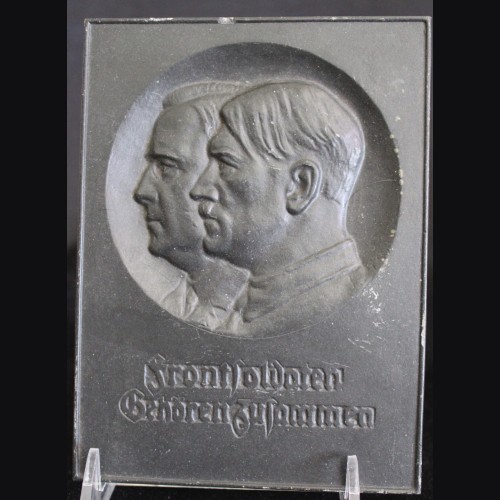 Adolf Hitler Plaque- Polymer # 3321