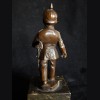 Bronze German Boy Soldier with Pickelhaube  # 3327