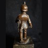 Bronze German Boy Soldier with Pickelhaube 