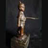 Bronze German Boy Soldier with Pickelhaube  # 3327