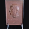 Adolf Hitler Relief Plaque- Rare Variant