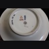 KPM Claw Foot Cup and Saucer- Iron Cross