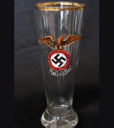 Third Reich Beer Glass- Deutschland Erwache # 3361