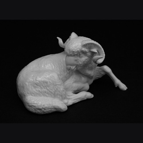 Allach Porcelain #18 Schafbock/ Lying Ram 