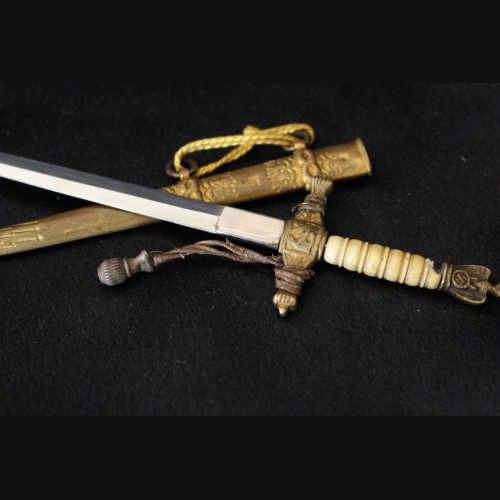 Miniature Naval Officers Dagger- No Maker.