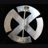 National Socialist Sun Wheel Swastika Brooch
