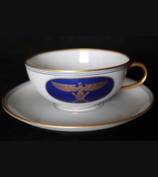 Hermann Goring Reichmarshall Pattern Cup And Saucer- Richard Ginori