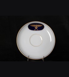 Hermann Goring Reichmarshall Pattern Saucer-Richard Ginori # 3384