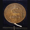 Non Portable Commemorative Adolf Hitler Birth Medal To Alois Hitler, Klara Pölzl  # 3386