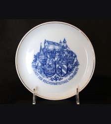 Reichsparteige Nuremberg Souvenir Plate # 3393