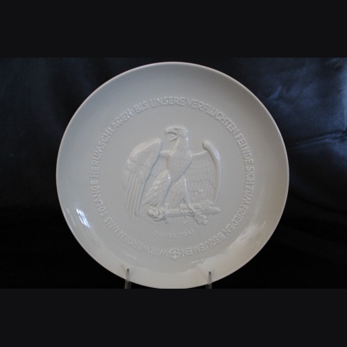 Allach Porcelain 1943 Juhlfest Plate- Himmler Presentation