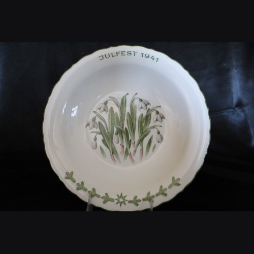 Allach Porcelain Pohl Julfest Presentation Plate 1941 # 3410