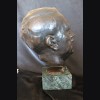Rare Adolf Hitler Bronze Bust- Fritz von Graevnitz (1892-1959) # 3418