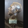 Rare Adolf Hitler Bronze Bust- Fritz von Graevnitz (1892-1959)