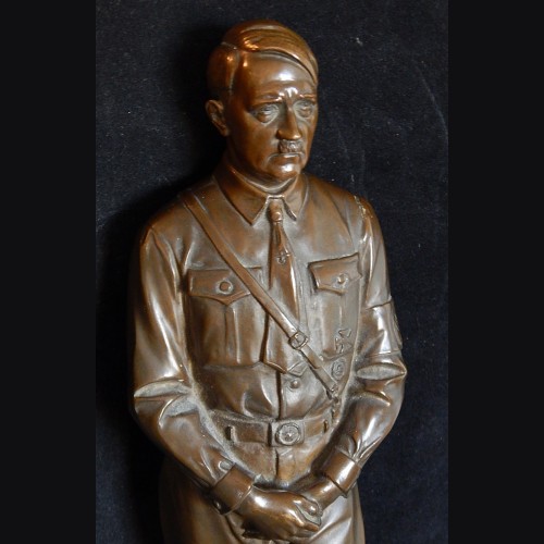 Rare 18" Standing Bronze Hitler 1933- P.H Kittler (1861-1944) # 3420