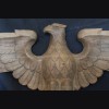 Large Early Hand Carved Oak Reich Adler