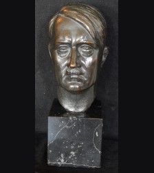 Bronze Adolf Hitler Bust- Prof. Victor Heinrich Siefert (1870-1953) # 3429