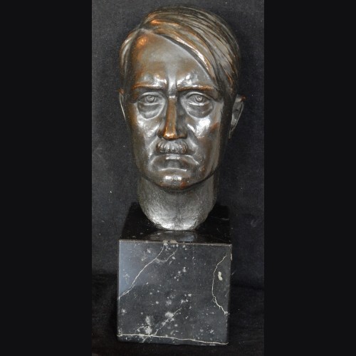 Bronze Adolf Hitler Bust- Prof. Victor Heinrich Siefert (1870-1953)