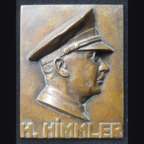 Heinrich Himmler Bronze Plaque- Werner Conert # 3434
