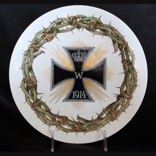 Meissen Iron Cross Plate