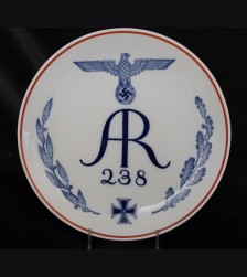 Meissen Regimental Plate- Infantry Regiment 238 # 3455