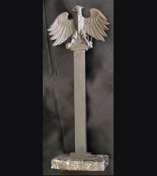 Standing Prussian Pillar Bird in Bronze (Roland Paris)