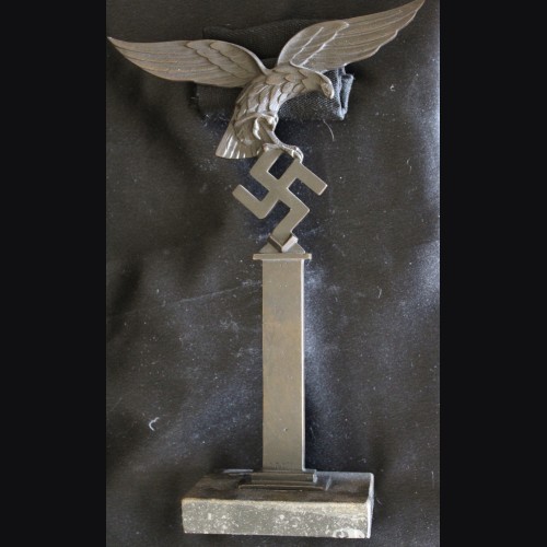 Standing Luftwaffe Pillar Bird in Bronze (J. Pabst)