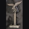 Standing Luftwaffe Pillar Bird in Bronze (J. Pabst) # 3458