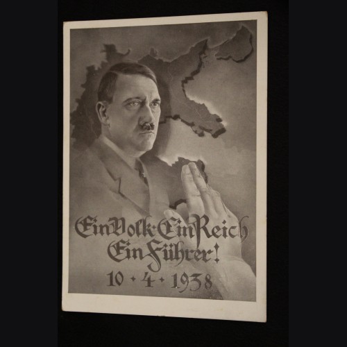 Ein Volk Ein Reich Ein Fuhrer Postcard # 3461