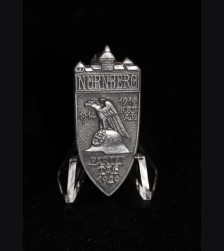 1929 Nuremberg Rally Badge- Silver # 3471