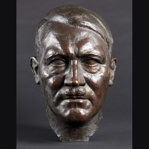 Adolf Hitler Bronze Bust- Gerhard Schliepstein (1886-1963) # 3472
