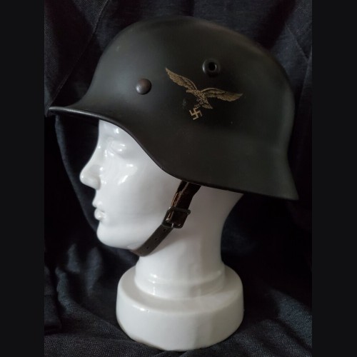 Single Decal Luftwaffe M40 Q66 Helmet # 3484