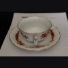 Meissen Red Dragon Cup and Saucer- Adolf Hitler (Berchtesgaden) # 3500