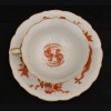 Meissen Red Dragon Cup and Saucer- Adolf Hitler (Berchtesgaden)