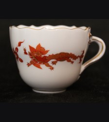 Meissen Red Dragon Demitasse Cup- Adolf Hitler (Berchtesgaden) # 3501