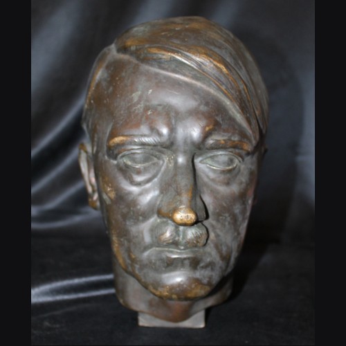Bronze Life-sized Adolf Hitler Bust-( Fuhrerkopf ) Hermann Joachim Pagels