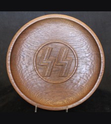 SS Wooden Plate- Marked # 3534