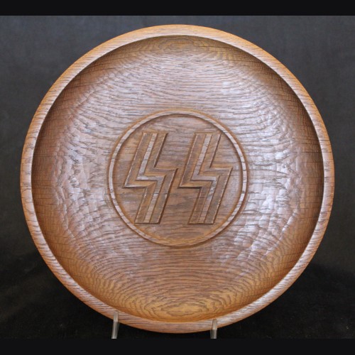 SS Wooden Plate- Marked