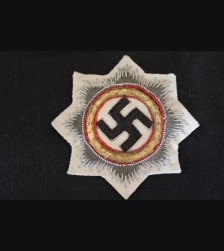 German Cross in Cloth- White Summer Uniform 