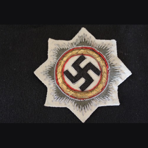 German Cross in Cloth- White Summer Uniform  # 3541